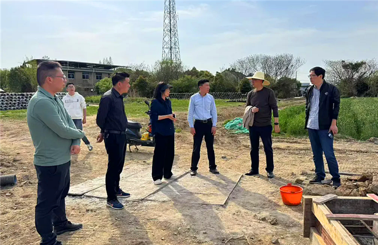 市生态环境局赴郎溪调研农村生活污水治理工作